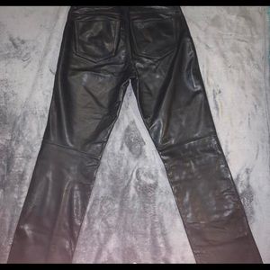 Genuine leather vintage gap pants crazy rare!